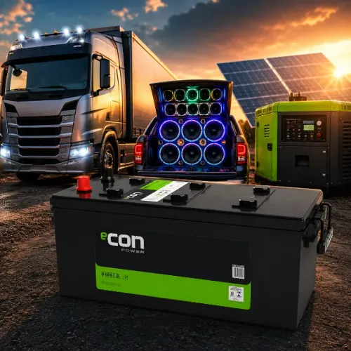 Bateria de 150AH Econ PROMOÇÃO - Para Caminhão, Som Automotivo, Energia Solar