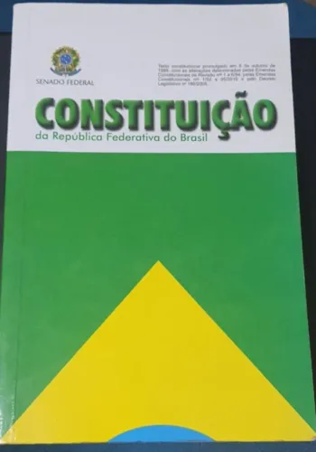 LIVRO DA CONSTITUIÇÃO FEDERAL BRASILEIRA