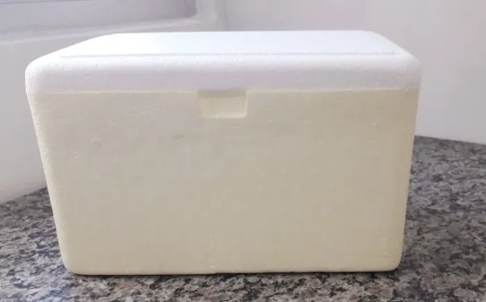 Caixa de Isopor Nova Pequena para Sorvetes - Latas - Geladinhos - Água para Viagem Lata 