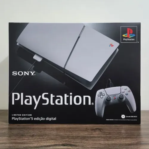 PlayStation 5 Slim 1TB Edição Limitada de Colecionador Aniversário 30 Anos - Novo, Lacrado