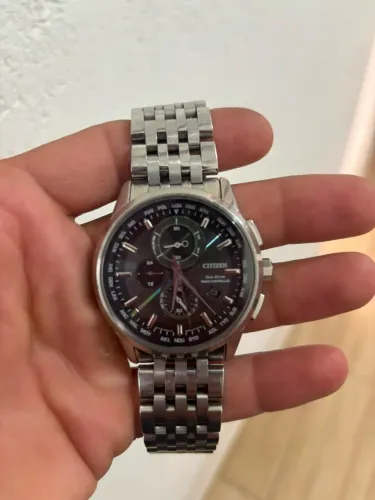 Relógio citizen eco drive rádio controlled
