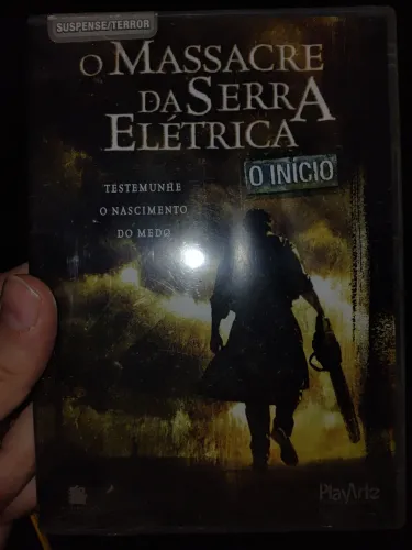 Dvd massacre da serra elétrica (o início) lacrado de fábrica
