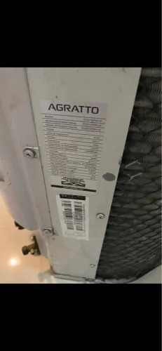 Ar condicionado agratto 12.000 btus 220v