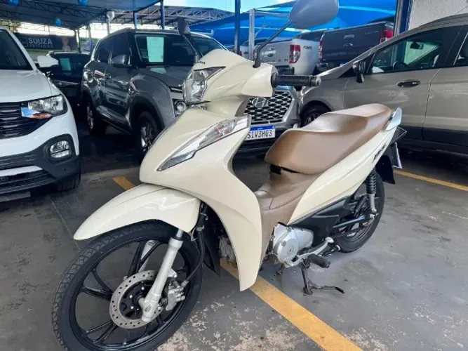 HONDA BIZ EX 125  FLEX  BRANCO PEROLA  2022/2022 TODA REVISADA KM 15.033 KM PARTIDA ELETRI