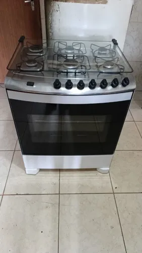 Fogão 6 bocas Brastemp... Automático!!!