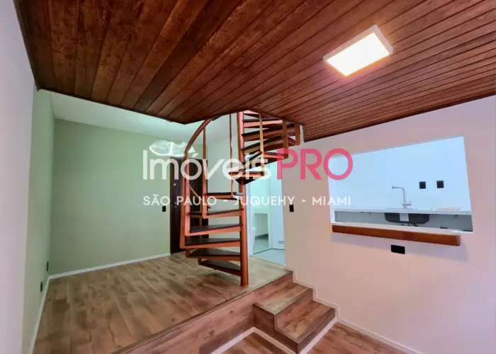 Loft moderno à venda na Vila Clementino 60m², 1 suíte, lavabo e 1 vaga a 350m do metrô Hos