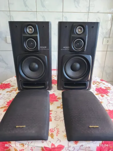 CAIXAS DE SOM AIWA SX - Z9100YL