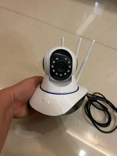 Câmera 3 antenas IP WI-FI Sistema Yoosee