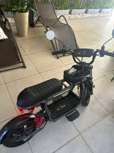 Bicicleta elétrica delka (modelo Tork) 1000w