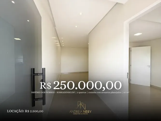 APARTAMENTO 100% REFORMADO | IMPÉRIO DOS NOBRES SOBRADINHO/DF