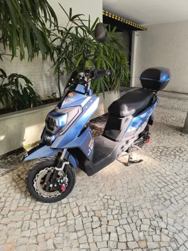 Moto Elétrica JET 1000w 2025 Azul