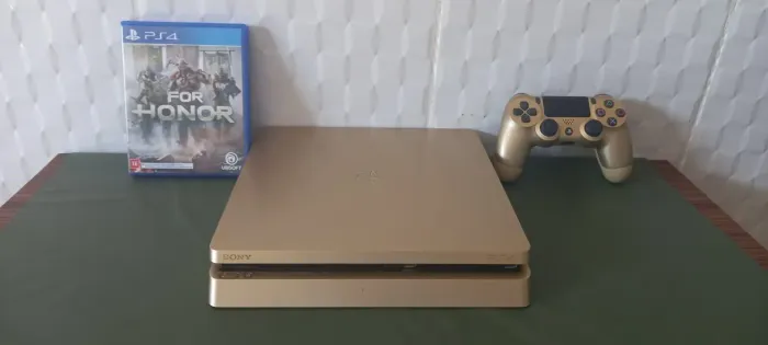 Playstation 4 Slim Dourado 1 Tera