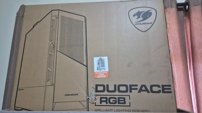 Gabinete cougar duoface rgb