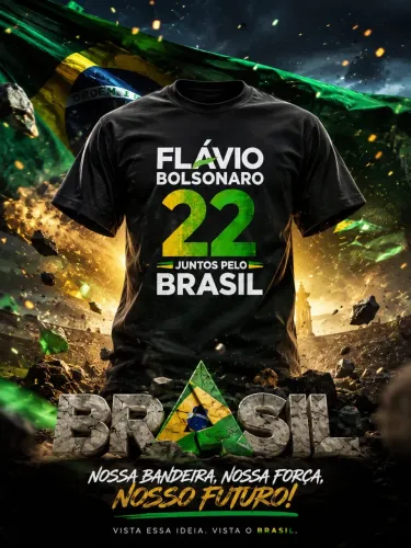 BLUSA FLÁVIO BOLSONARO