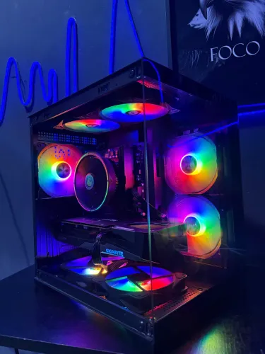PC GAMER RYZEN 5 + RX7600 8GB + COMPLETO 
