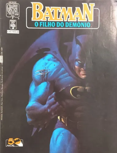 Batman: O filho do demônio. Graphic Novel n° 7. Abril - 1989.