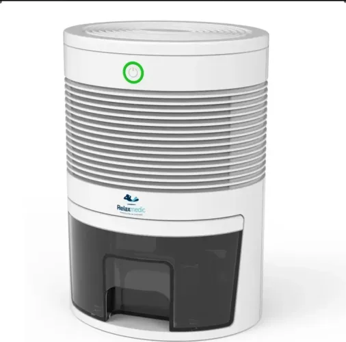Relaxmedic Drysec Desumidificador Ar Ambiente Elétrico Antimofo 600ml Cor Branco 127/220v