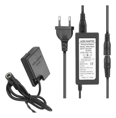 Carregador Fonte Acoplador EP-5A para Nikon D3500 D5600 D3200 - Novo