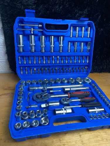Kit de ferramentas 108 peças na maleta - novo