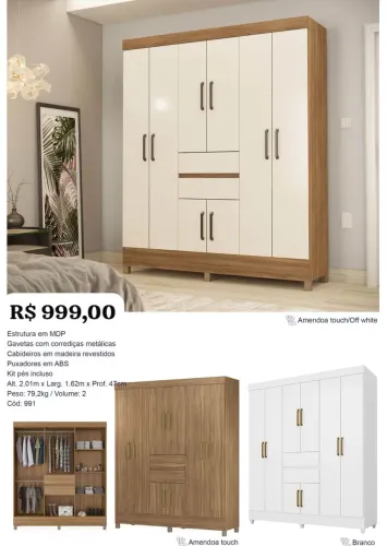 Guarda Roupa Munique