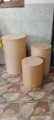 3 cilindro de festa usado