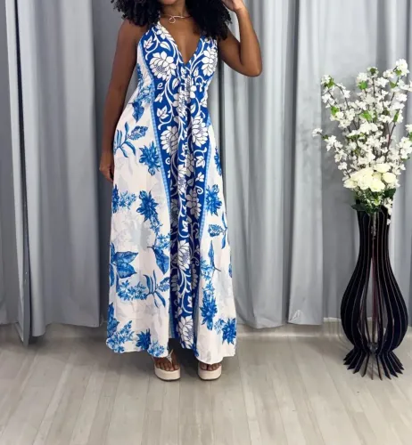 Vestido Indiano Longo 