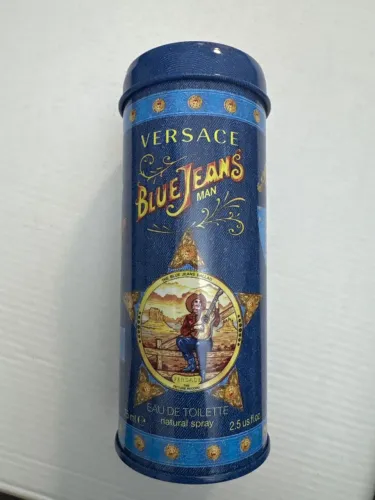 Perfume Versace Blue Jeans Man EDT 75ml - Lata Original