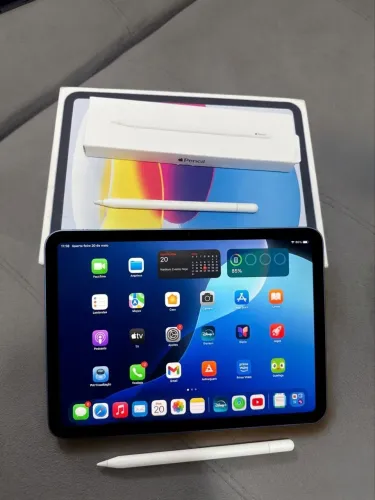 iPad 11 A16 128GB junto com Apple Pencil USB-C original