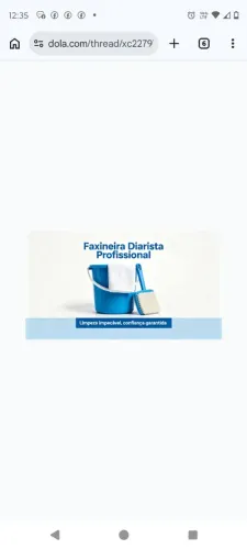 Faxineira diarista