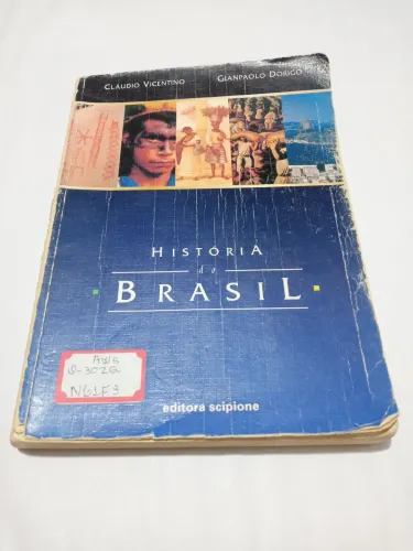 Livro História do Brasil - Cláudio Vicentino