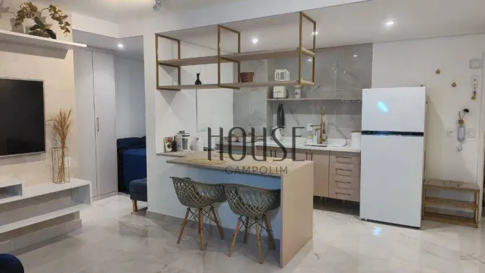 Apartamento com 1 quarto à venda, 47 m² no Mandarim Campolim - Sorocaba/SP