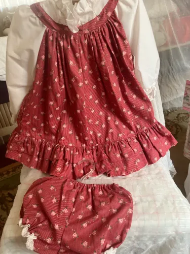 Feito para boneca Amiguinha vestido 