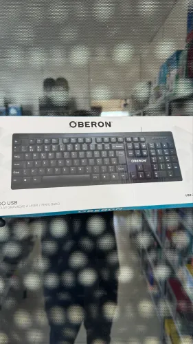 Teclado com fio USB com numéricos
