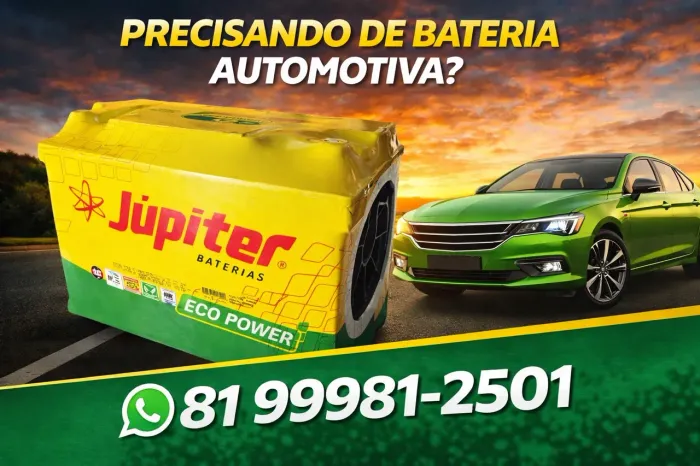 Bateria 60ah 100ah 150ah 180ah marca jupiter nova 1 ano de garantia 