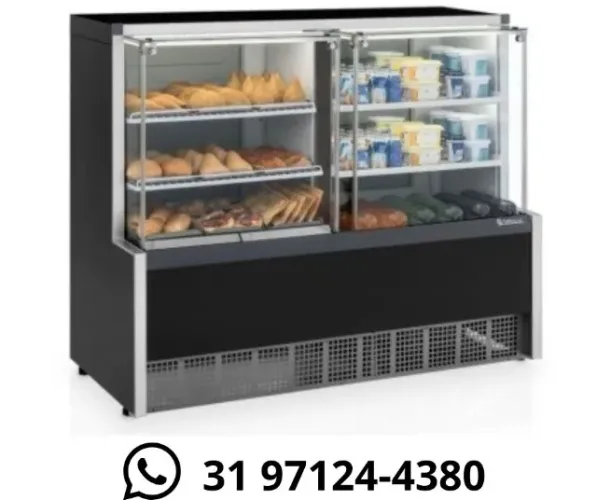 Balcão Refrigerado / Estufa Gelopar 1,4M Novo