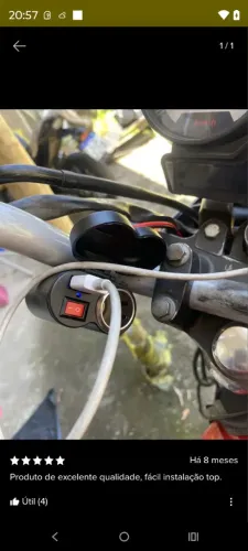 Tomada USB 12v