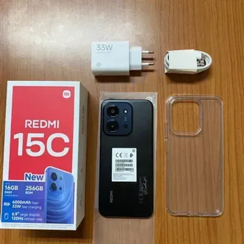XIAOMI REDMI 15C 256GB/8GB RAM - APARELHO CELULAR NOVO