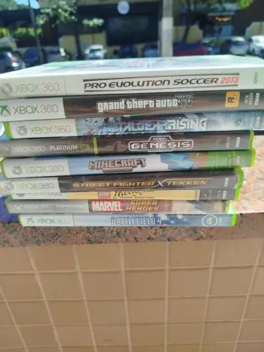 Lote 9 jogos Xbox