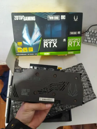 Placa de vídeo rtx 3060 12gb