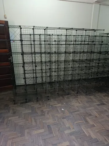 Estante Balcão Expositor Aramado Preto