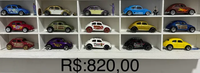Fusca hotwheels