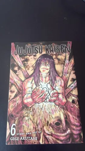 Jujutsu Kaisen Vol. 6 em Inglês Original VIZ Media