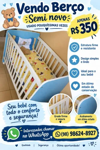 Berço Semi novo