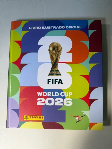 ÁLBUM DA COPA MUNDO 2026 - COMPLETO COM BOX LIMITADA