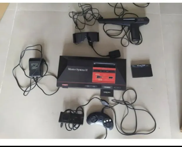 Console vídeo game Master System II Completo
