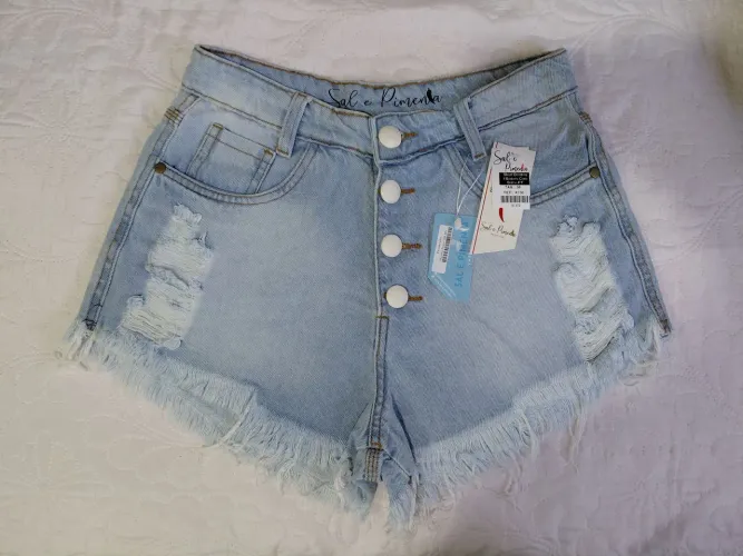 Short jeans sal e pimenta 38