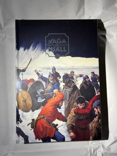 Livro Saga de Njall (lacrado + brindes)