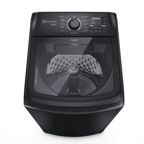 Máquina de Lavar Electrolux 14,5kg Efficient Preta