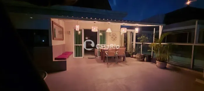 Barra da Tijuca | Cobertura 3 quartos, sendo 1 suite