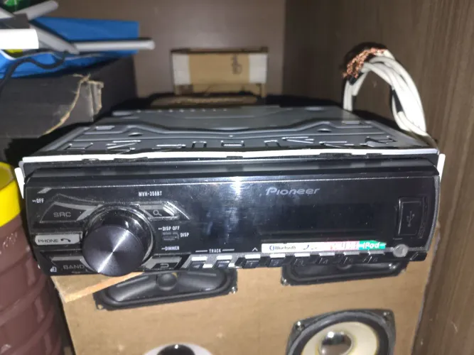 Rádio Pioneer mvh-358bt bluetooth